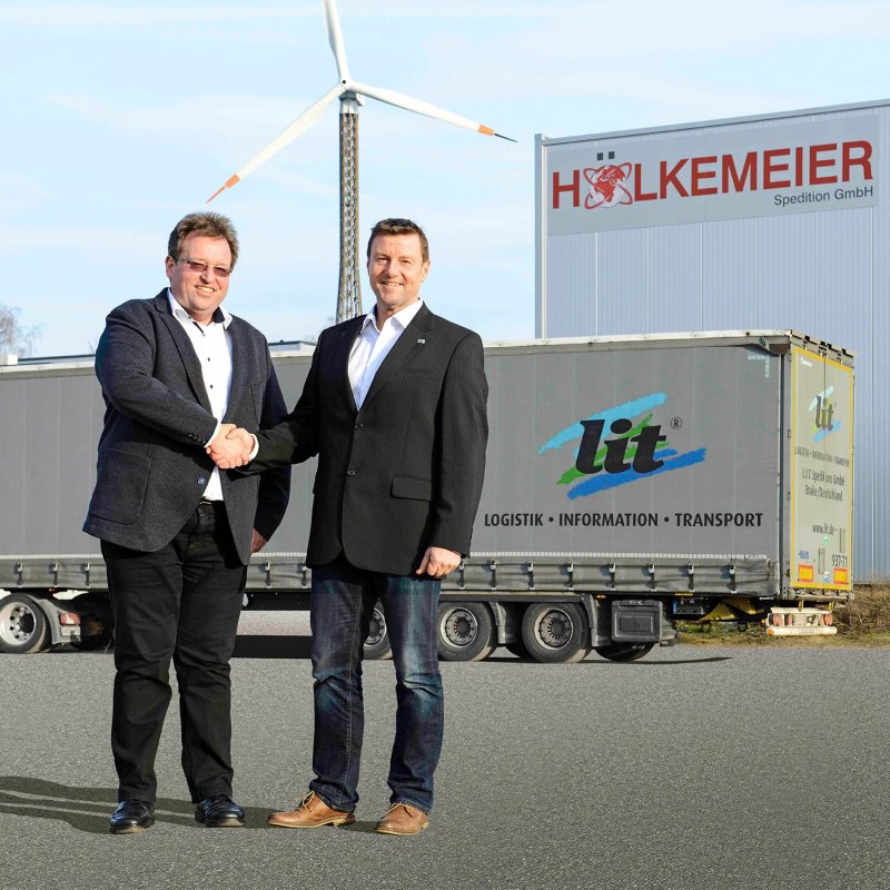 L.I.T. UND HÖLKEMEIER SPEDITIONBÜNDELN KOMPETENZEN: »Durch die Zusammenarbeit mit der L.I.T. Gruppe sind wir jetzt in der Lage, internationale Märkte zu erobern.«